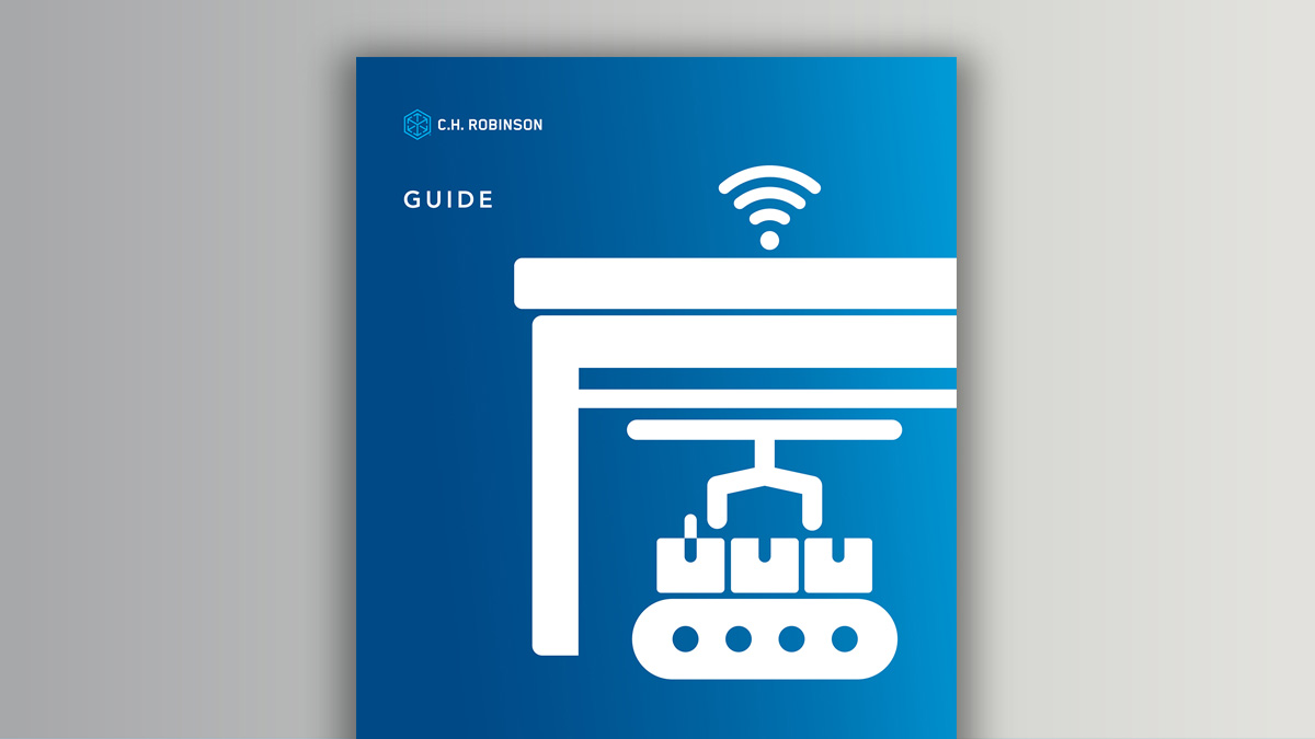 Graphic of warehouse operations
